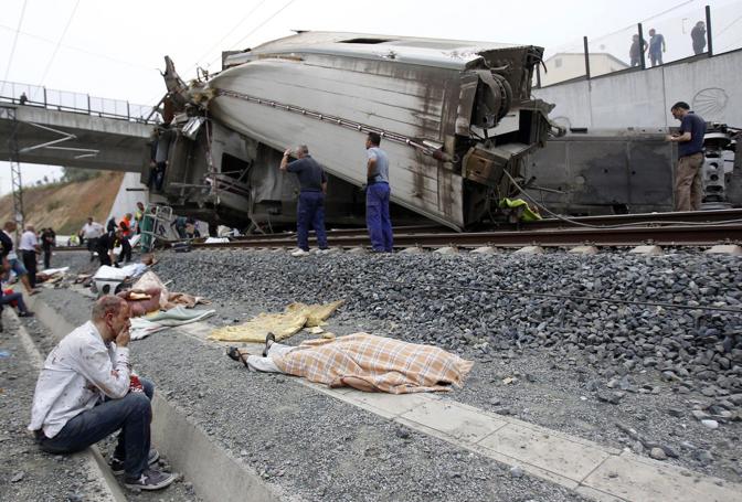 Una terribile immagine di morte e devastazione. Reuters